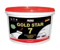 Краска акрилатная супербелая матовая Пуфас Gold Star 7 основа D морозостойкая 0,9л=1,2кг 2