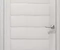 Двери Царговые Экодвери Сандал белый ДОЦ10 стекло мателюкс 2000x600 2
