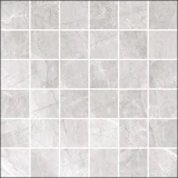 Керамогранит Канон 7 белый ковер Керамин 300x300