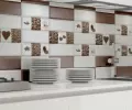 Плитка керамическая Metro white wall 01 белый Vinchi 100x300 2