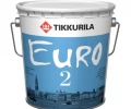 Латексная краска Евро-2, Тиккурила 2,7л ведро 2