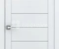 Дверь царговая Мастер и К Лайт ПДО-2125 Велюр белый стекло 2000x600 2