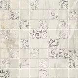 Декор керамической плитки Элегия 2 мозаика светлая 2020-40 ВКЗ 200x200