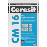Клей Церезит CM16 эластичный для плитки 25кг