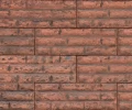 Декоративный камень Рваный фасад темно-красный Арт-Штайн 200х590 2