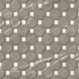 Плитка керамическая Elegance grey 04 Грация 300x500