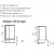 Душевая кабина Slim 128 R без электрики, высокий поддон 120x80x218 DS01DS128RHWM00
