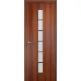 Дверь ламинированная Эконом Строй С-12 Итальянский орех 2000x600