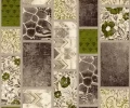 Ковролин Витебские ковры Принт 1748а2 зеленый 3м 2