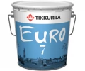 Латексная краска Евро-7 Тиккурила базис А, 0,9л ведро 2