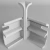 435 Секвойя серая угол внутренний Комфорт Софт 80 (блистер 2шт)