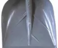 Лопата снегоуборочная «Листок» пласт.с алюм.планкой, б/черенка, 480x380 мм 2
