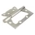 Петля без врезки RFH SN никель 100x75x2,5 Rucetti (1шт в упак.)