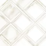 Плитка керамическая Calacatta Gold 1120 белый ромбы Global Tile 400x250