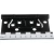 Петля без врезки RFH BL TEC чёрный 100x75x2,5 Rucetti (1шт в упак.)