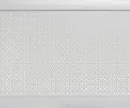 Экран МДФ декоративный Альфа белый 600x600мм 2