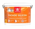Краска фасадная Тиккурила Facade Silicon C глубоко матовая, 9л 2