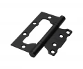 Петля без врезки RFH BL TEC чёрный 100x75x2,5 Rucetti (1шт в упак.)