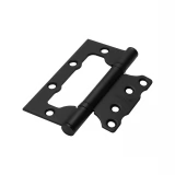 Петля без врезки RFH BL TEC чёрный 100x75x2,5 Rucetti (1шт в упак.)