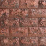 Декоративный камень Рваный темно-красный Арт-Штайн 100х200