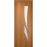 Дверь ламинированная Эконом Строй Лилия ДО Миланский орех 2000x600
