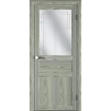 Дверь царговая Мастер и К ПДО-57003 Дуб седой стекло 2000x600