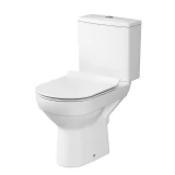 Унитаз компакт безободковый Церсанит Сити 011 S-KO-CIT011-3/5-COn-S-DL