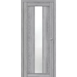 Дверь царговая Восход Сигма 210 Ривьера Грей стекло