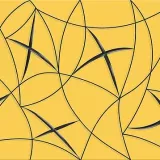 Декор керамической плитки Вела Охра Стелла Азори 201х505