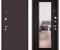 Входные двери Бульдорс MASS 70 с зеркалом Венге 2050x860 2