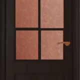 Дверь ламинированная Экодвери Венге стекло листовое ДО-413А 2000x600