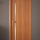 Дверь ламинированная Экодвери Миланский орех стекло листовое ДО-115 2000x600