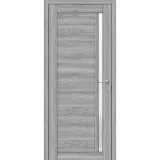 Дверь царговая Восход Гамма 210 Ривьера Грей стекло