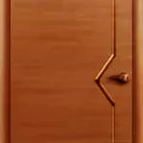 Дверь ламинированная Экодвери Миланский орех ДГ-141А Плато 2000x600