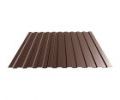 Профнастил С-8 коричневый шоколад 0,4х2000х1200 ral 8017 2