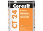 Штукатурка для ячеистого бетона Церезит CT24 25кг 2